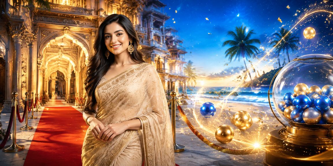 রাজশাহী এলাকার সৈকতে লটারিতে আনন্দ উপভোগ করছেন একজন খেলোয়াড়